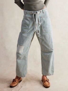 FREE PEOPLE | We the Free Moxie Railroad Low Slung Jeans